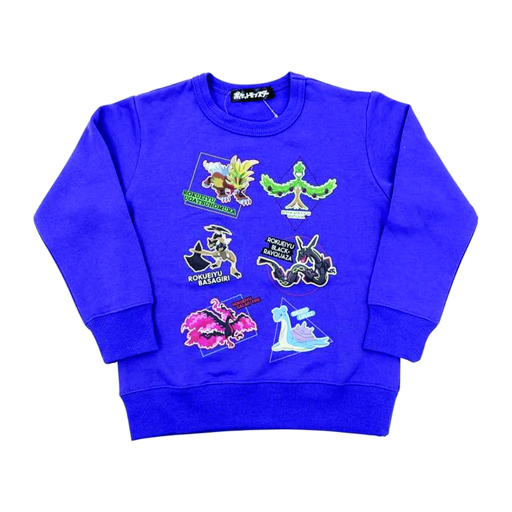 POKEMON POLERA KIDS TAKARA TOMY MORADA TALLA 4 - 1
