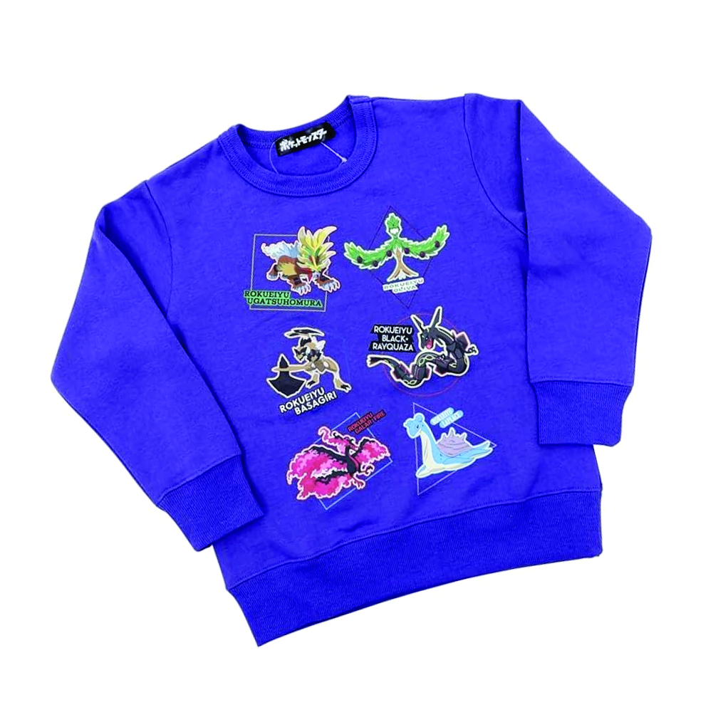POKEMON POLERA KIDS TAKARA TOMY MORADA TALLA 4 - 2