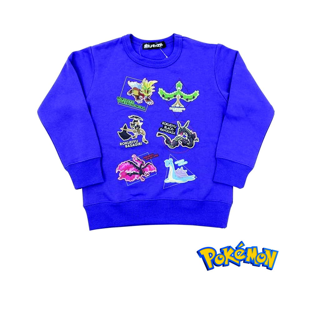 POKEMON POLERA KIDS TAKARA TOMY MORADA TALLA 4 - 4