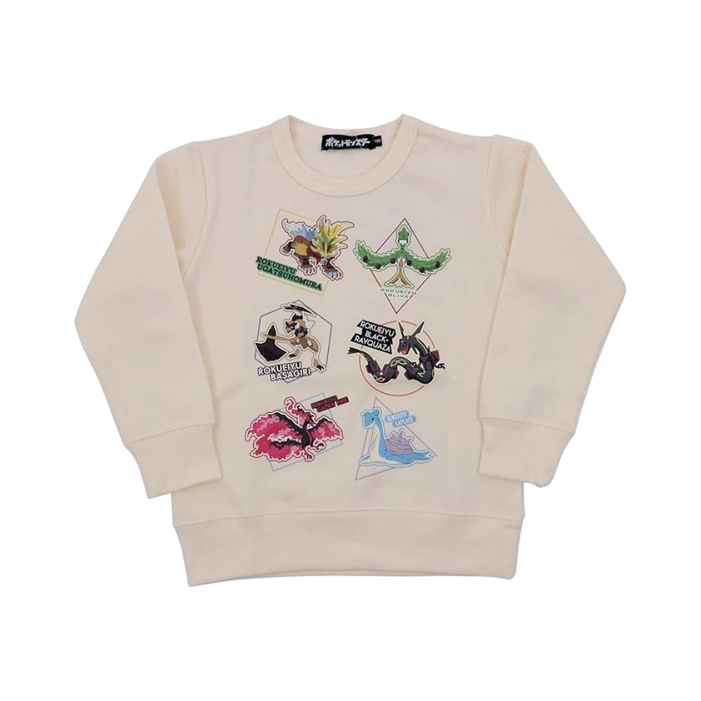 POKEMON POLERA NIÑOS TAKARA TOMY CREMA TALLA 4 - 1