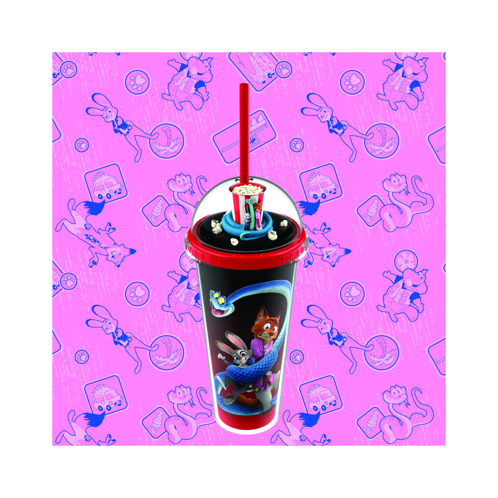 DISNEY ZOOTOPIA 2 VASOS COMPLETOS EXCLUSIVOS NICK JUDY GARY - 4