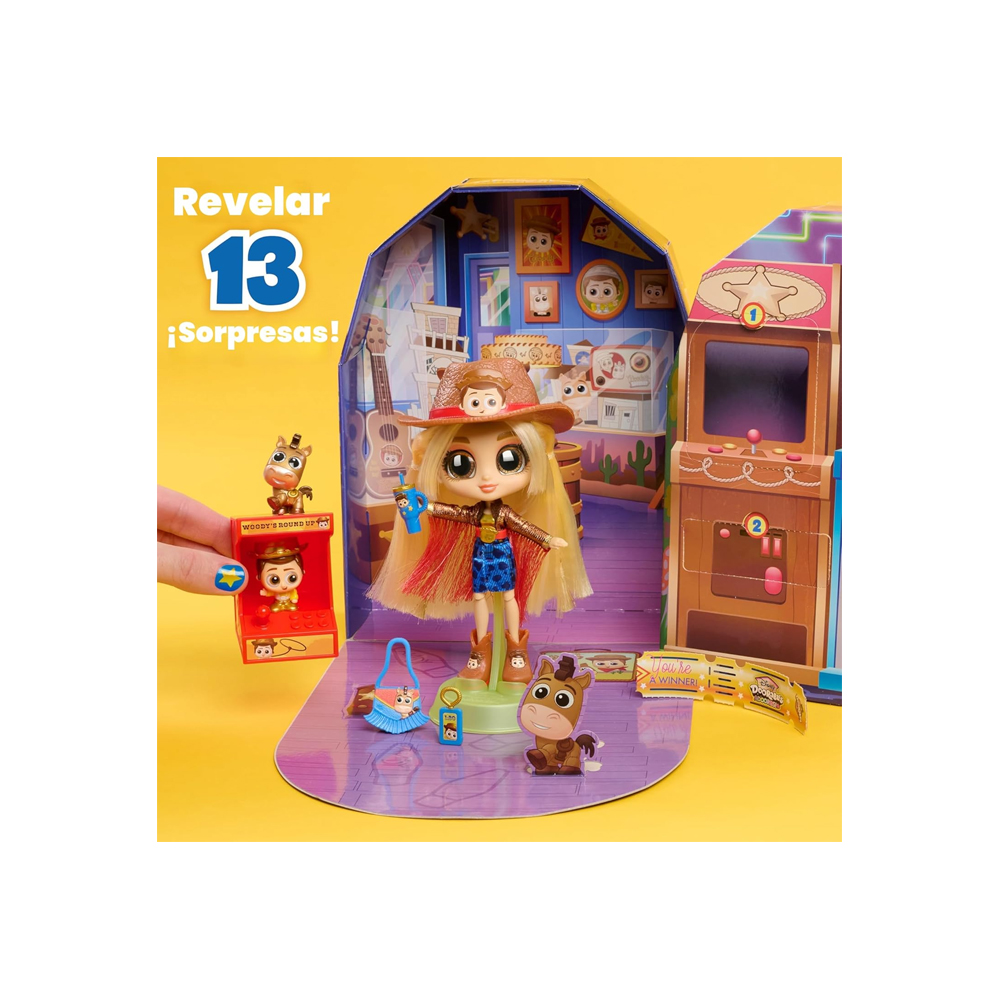 DISNEY DOORABLES ADOORBS TOY STORY SUPERFAN DOLL - 3