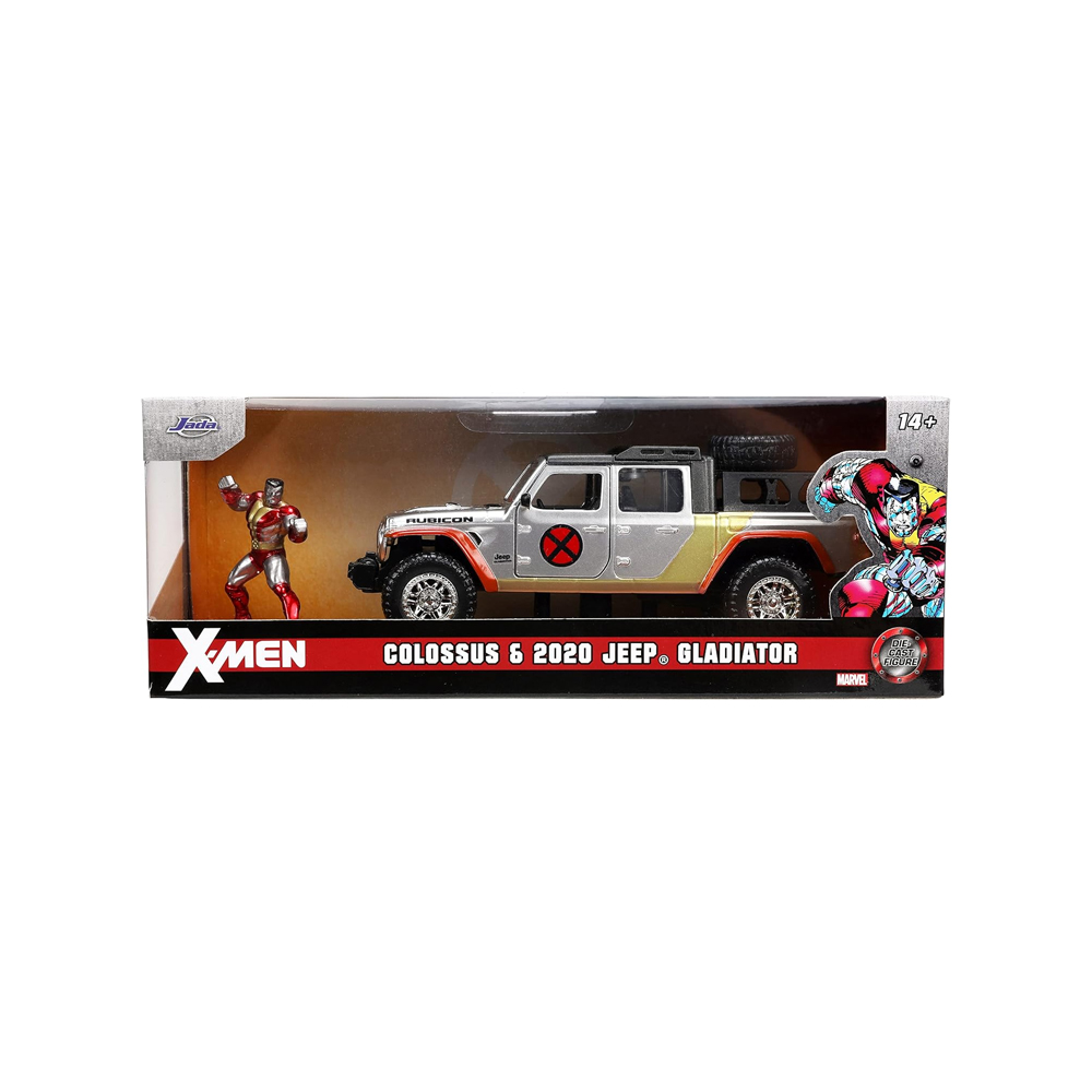 DIE CAST JADA MARVEL 1 32 JEEP GLADIATOR 2020 X MEN COLOSSUS - 6