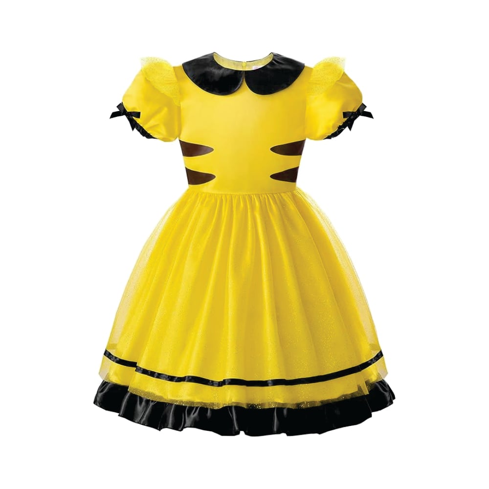 POKEMON COSPLAY PIKACHU NIÑA TALLA 10 12 - 1