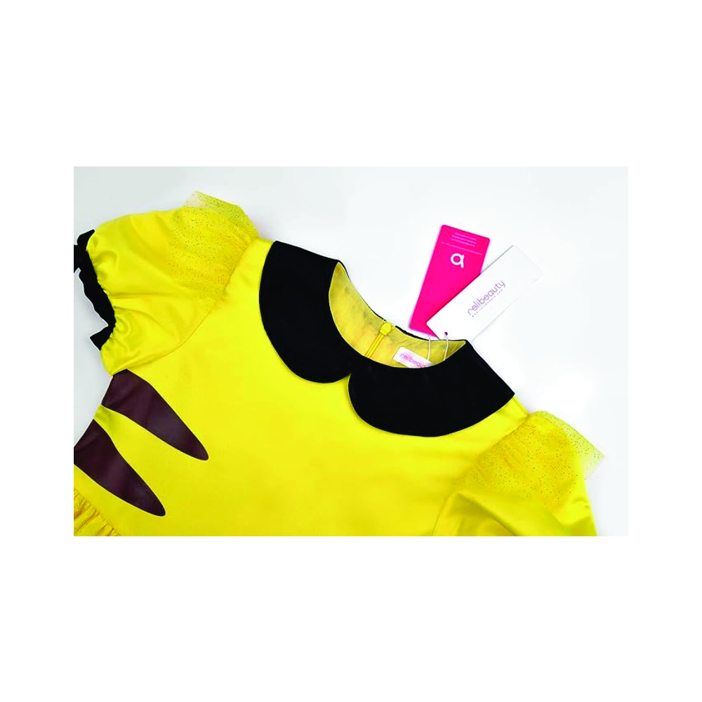 POKEMON COSPLAY PIKACHU NIÑA TALLA 10 12 - 4
