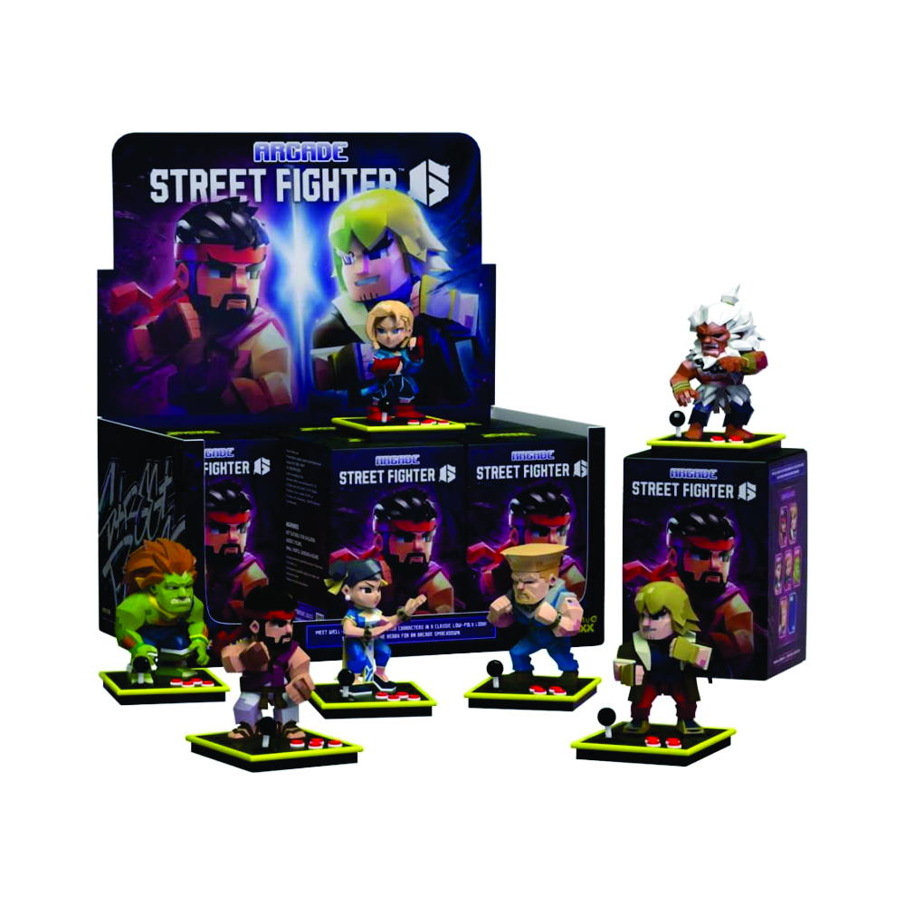CAPCOM STREET FIGHTER MIGHTY JAXX ARCADE BOX SURPRISE - 1