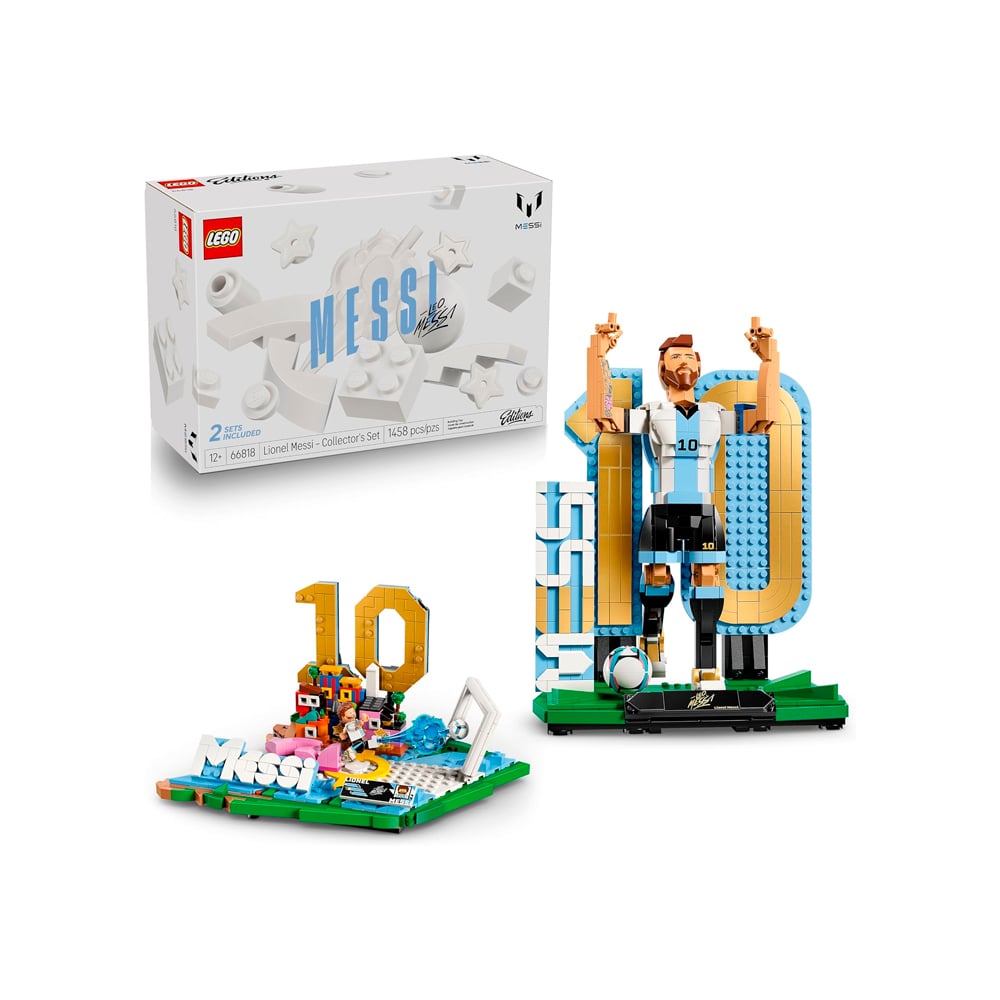 LEGO EDITIONS LIONEL MESSI SOCCER COLLECTIBLE 66818 - 1