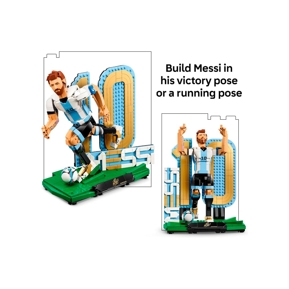 LEGO EDITIONS LIONEL MESSI SOCCER COLLECTIBLE 66818 - 5