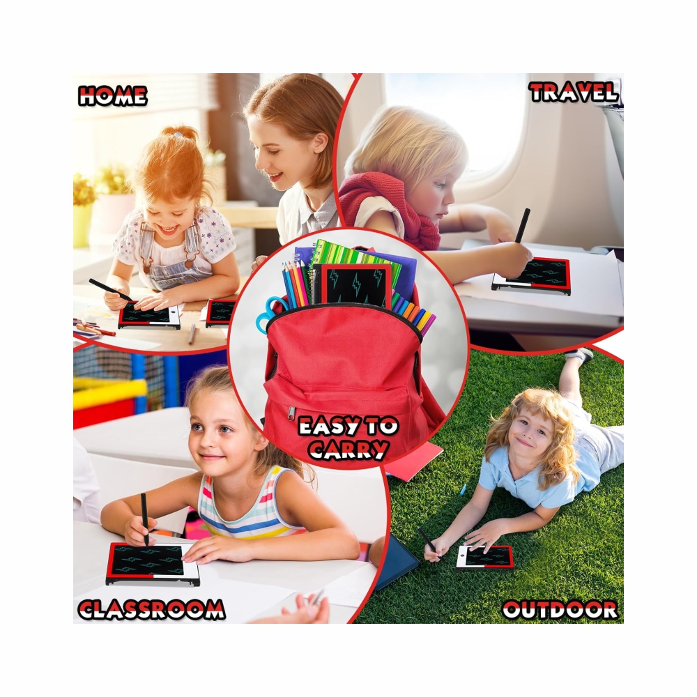 POKEMON STYLE TABLETAS LCD DE ESCRITURA PACK 6 UNIDADES - 4