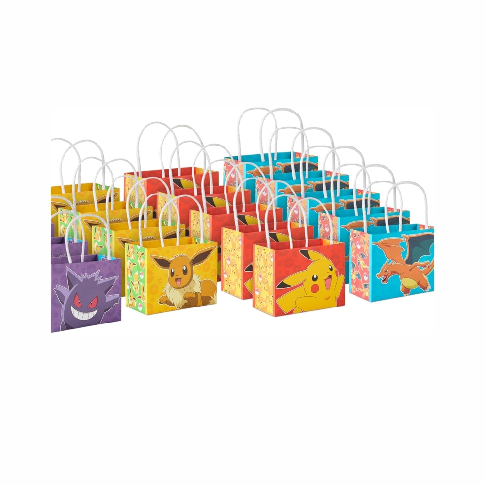 POKEMON HALLMARK 10 CM MINI BOLSAS SET 18 UNIDADES - 1