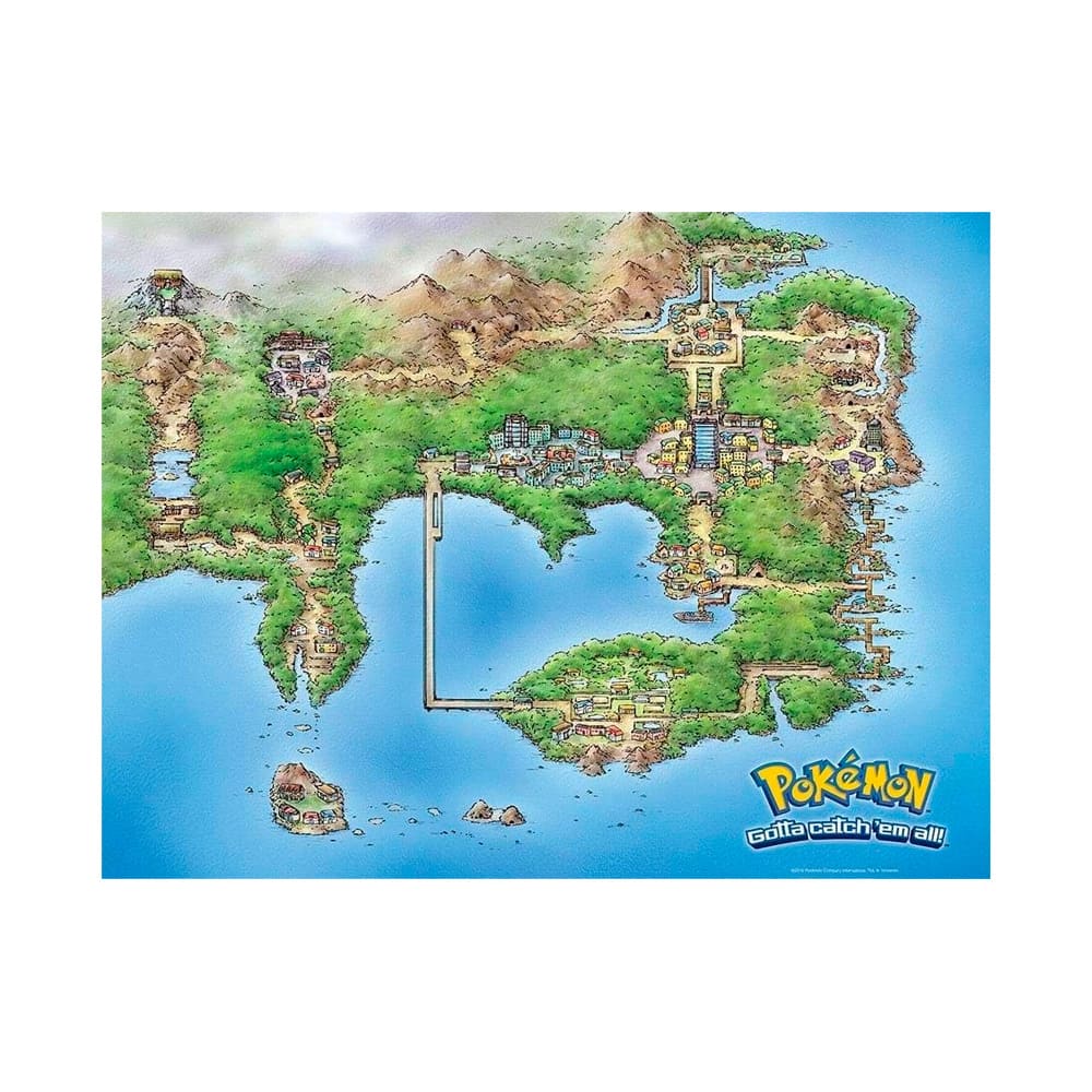 POKEMON ROMPECABEZA USAOPOLY KANTO 550 PIEZAS - 3