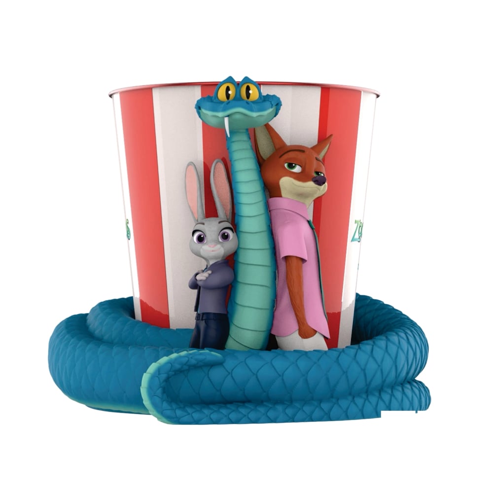DISNEY ZOOTOPIA 2 PROMOTIONAL EXCLUSIVE POPCORN BUCKET - 1