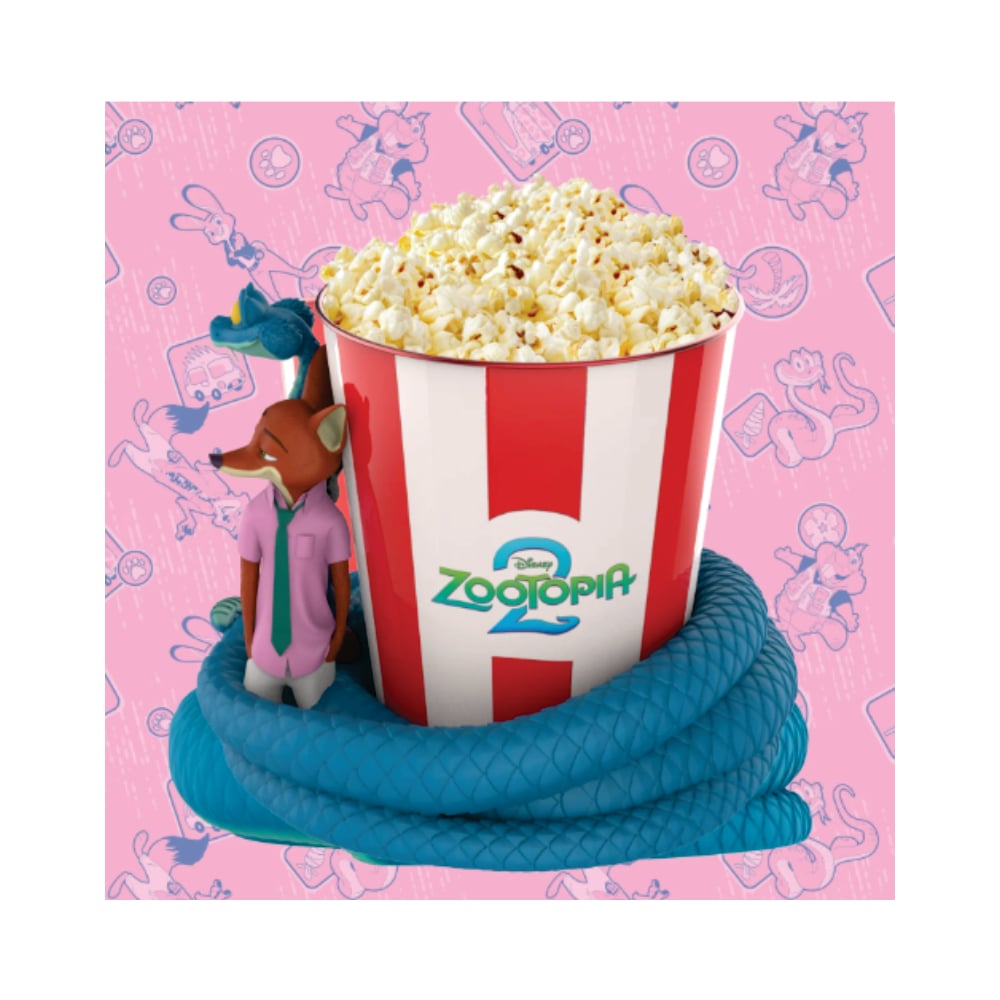 DISNEY ZOOTOPIA 2 PROMOTIONAL EXCLUSIVE POPCORN BUCKET - 2