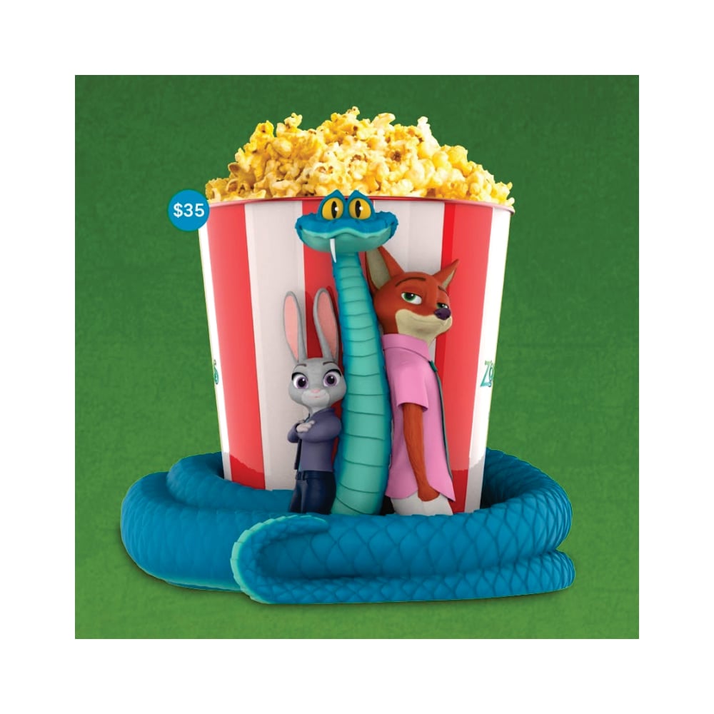 DISNEY ZOOTOPIA 2 PROMOTIONAL EXCLUSIVE POPCORN BUCKET - 3