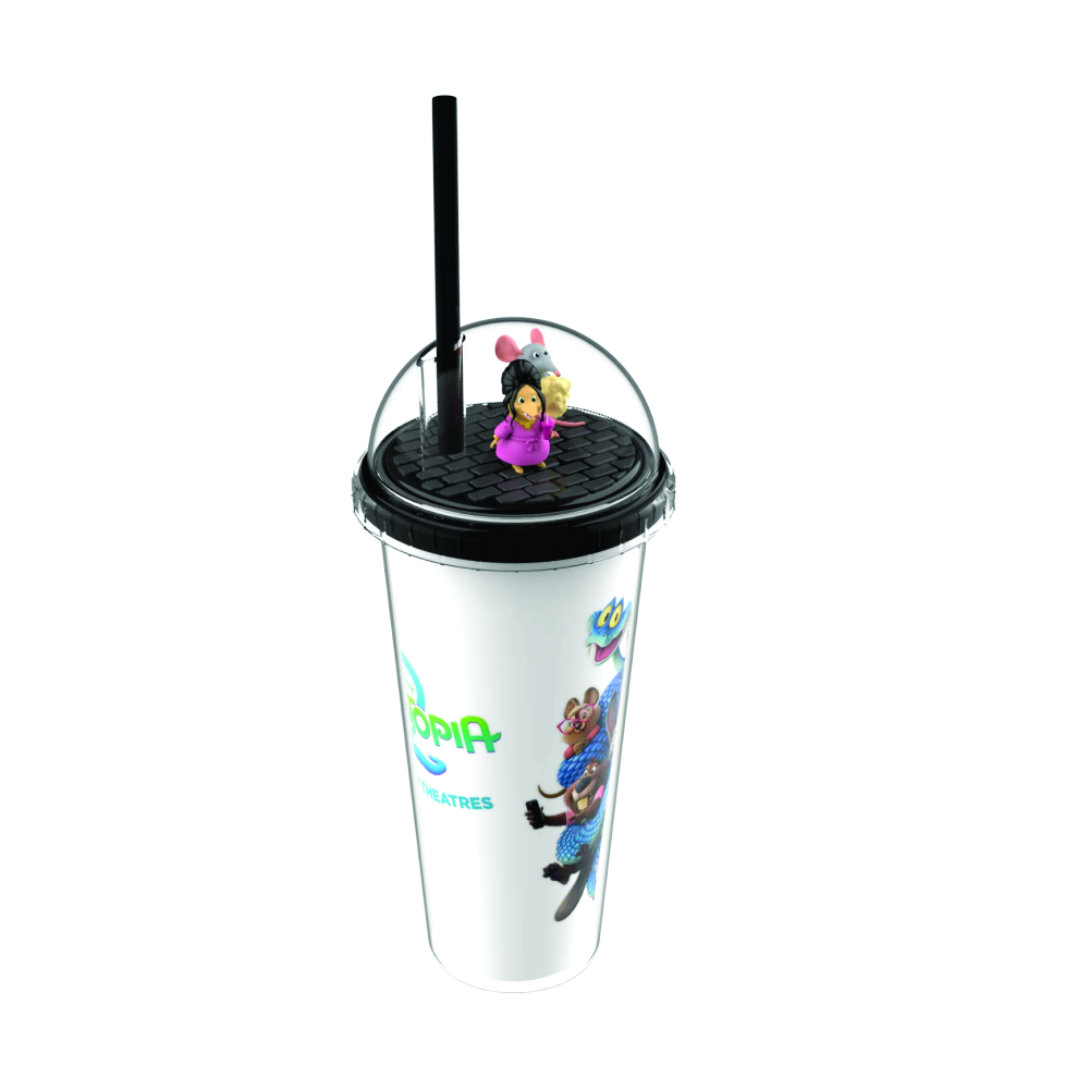Disney Zootopia 2 Vasos Completos Exclusivos Fru Fru DETALLES - 1
