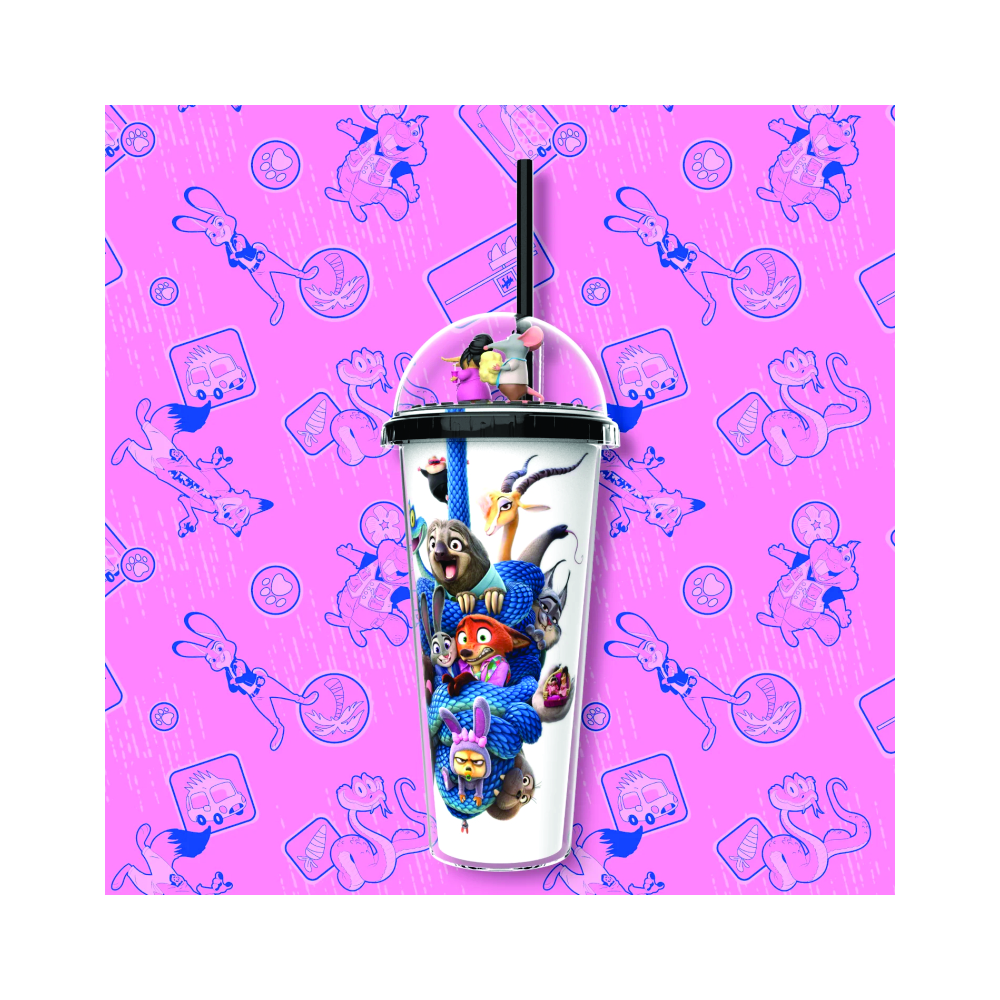 Disney Zootopia 2 Vasos Completos Exclusivos Fru Fru DETALLES - 4