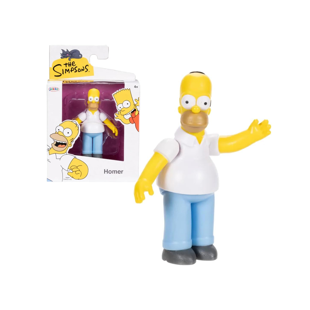 JAKKS PACIFIC THE SIMPSONS WAVE 1 HOMER 7CM - 1