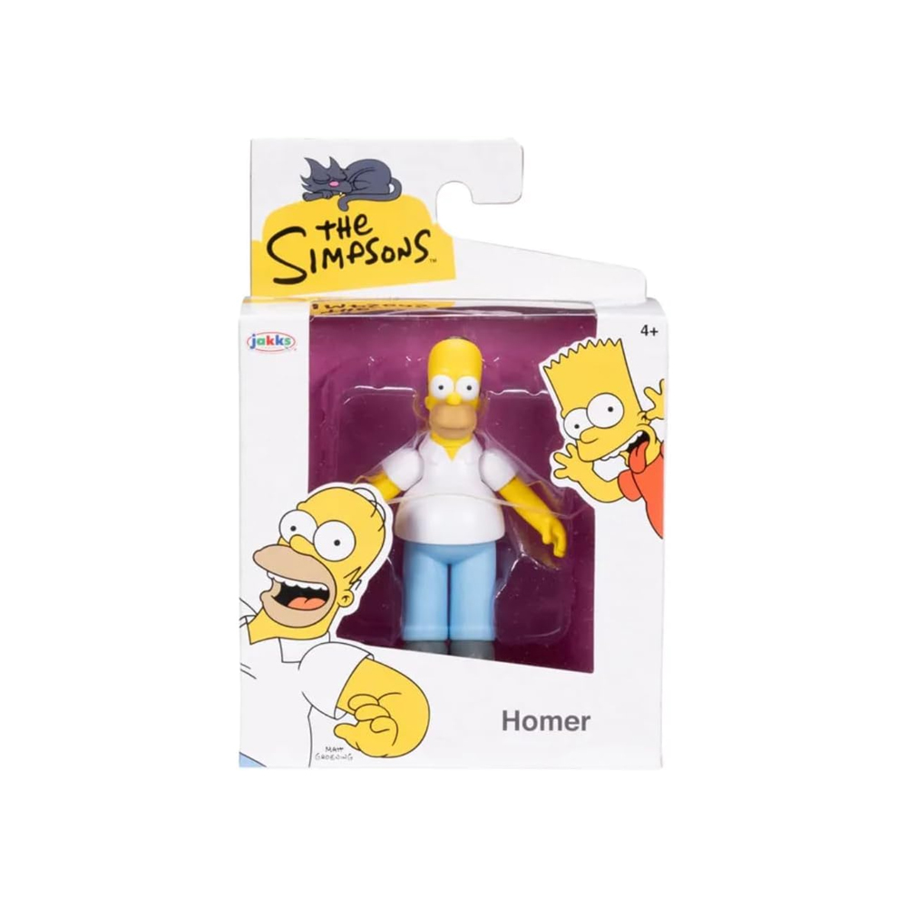 JAKKS PACIFIC THE SIMPSONS WAVE 1 HOMER 7CM - 6