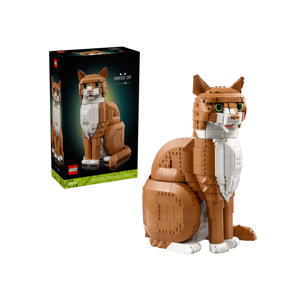 LEGO IDEAS ORANGE CAT BUILDING 21376 - 1