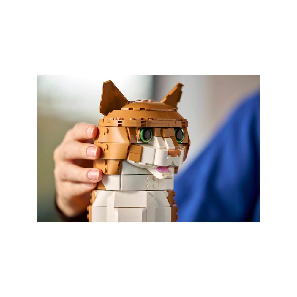 LEGO IDEAS ORANGE CAT BUILDING 21376 - 4