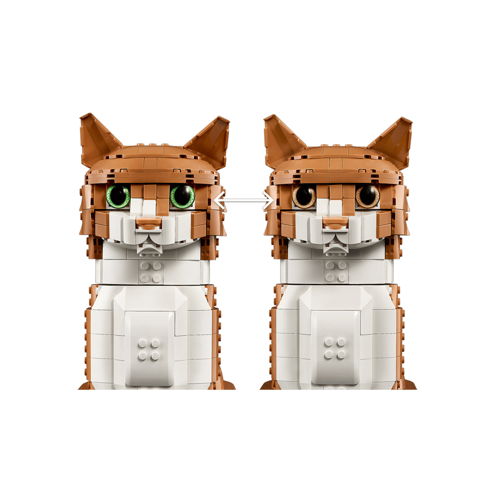 LEGO IDEAS ORANGE CAT BUILDING 21376 - 5