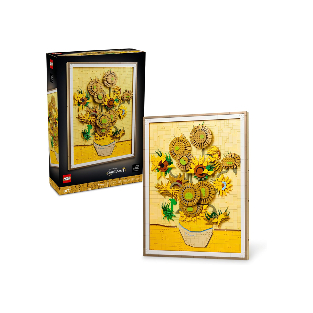 LEGO ART VINCENT VAN GOGH SUNFLOWERS 31215 - 1