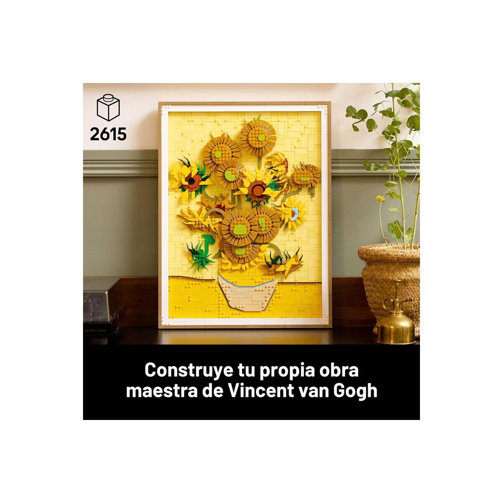 LEGO ART VINCENT VAN GOGH SUNFLOWERS 31215 - 2