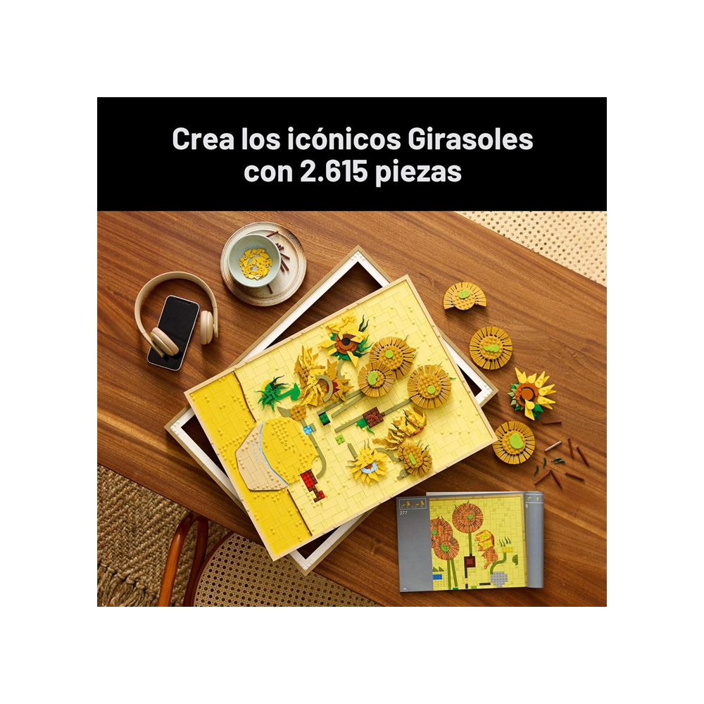 LEGO ART VINCENT VAN GOGH SUNFLOWERS 31215 - 3