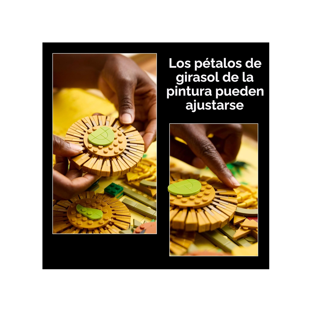 LEGO ART VINCENT VAN GOGH SUNFLOWERS 31215 - 4
