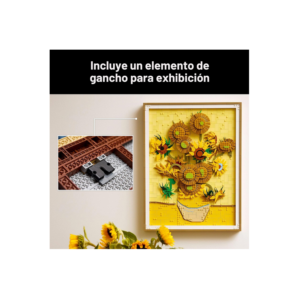 LEGO ART VINCENT VAN GOGH SUNFLOWERS 31215 - 6