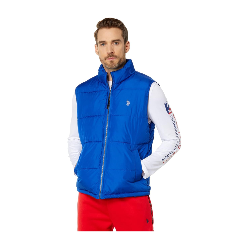 CHALECO US POLO ASSN HOMBRE TALLA M AZUL - 1
