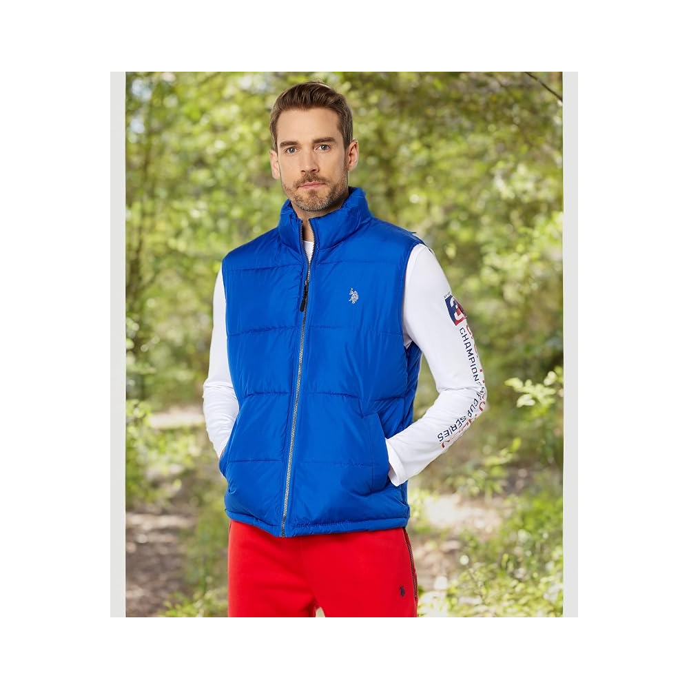 CHALECO US POLO ASSN HOMBRE TALLA M AZUL - 5