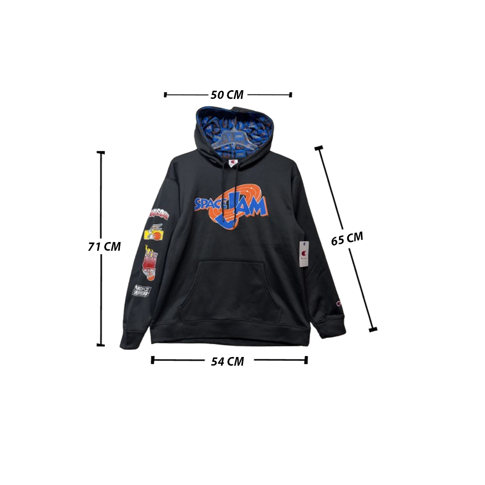 SUDADERA SPACE JAM X NCAA MARCH MADNESS BLACK TALLA M - 2