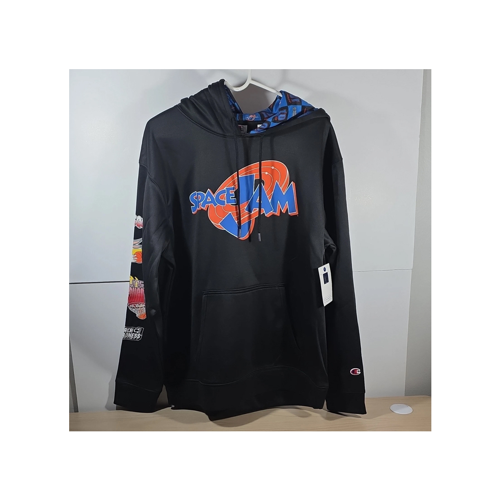 SUDADERA SPACE JAM X NCAA MARCH MADNESS BLACK TALLA M - 4