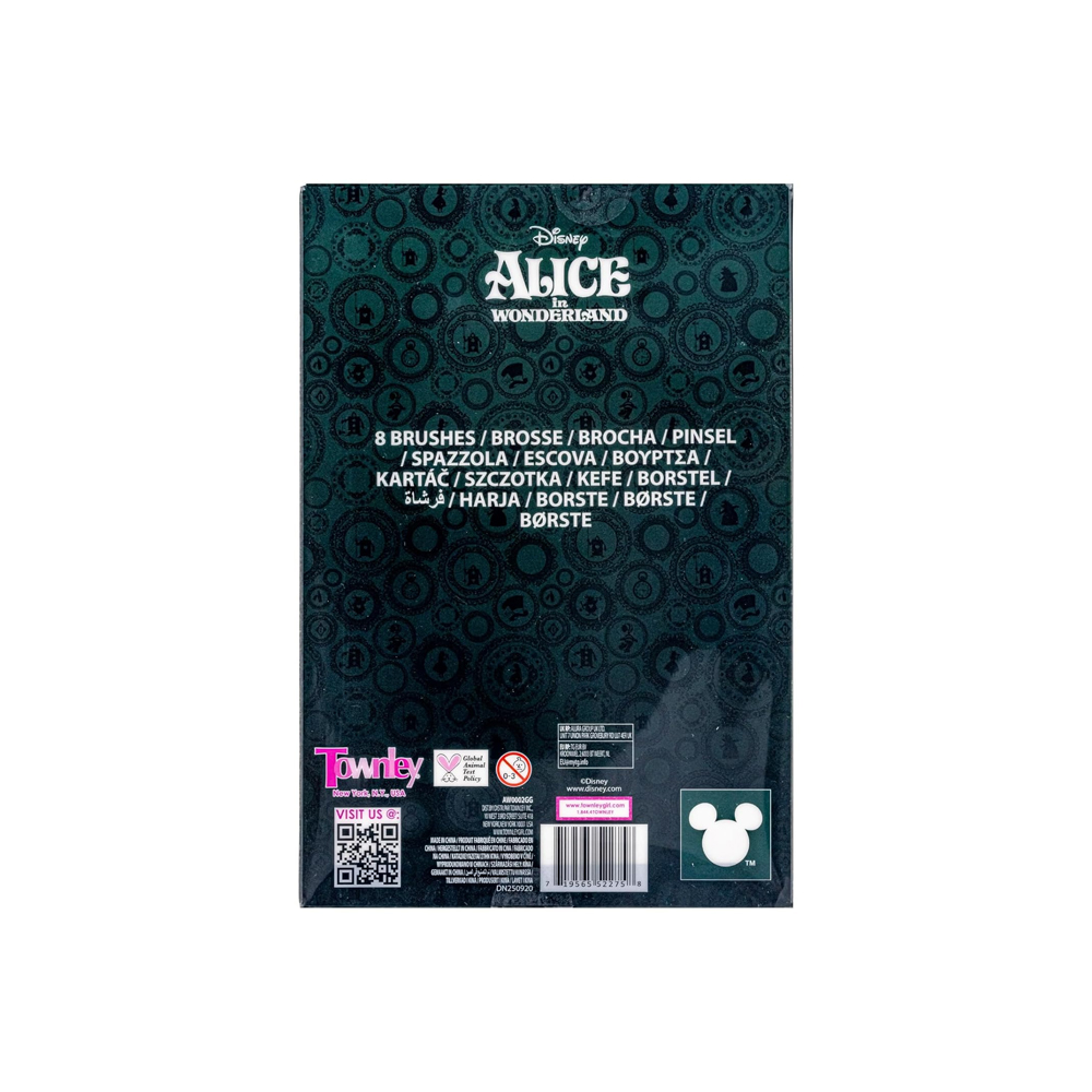 SET DE 8 BROCHAS DE MAQUILLAJE DE DISNEY ALICIA TOWNLEY GIRL - 6