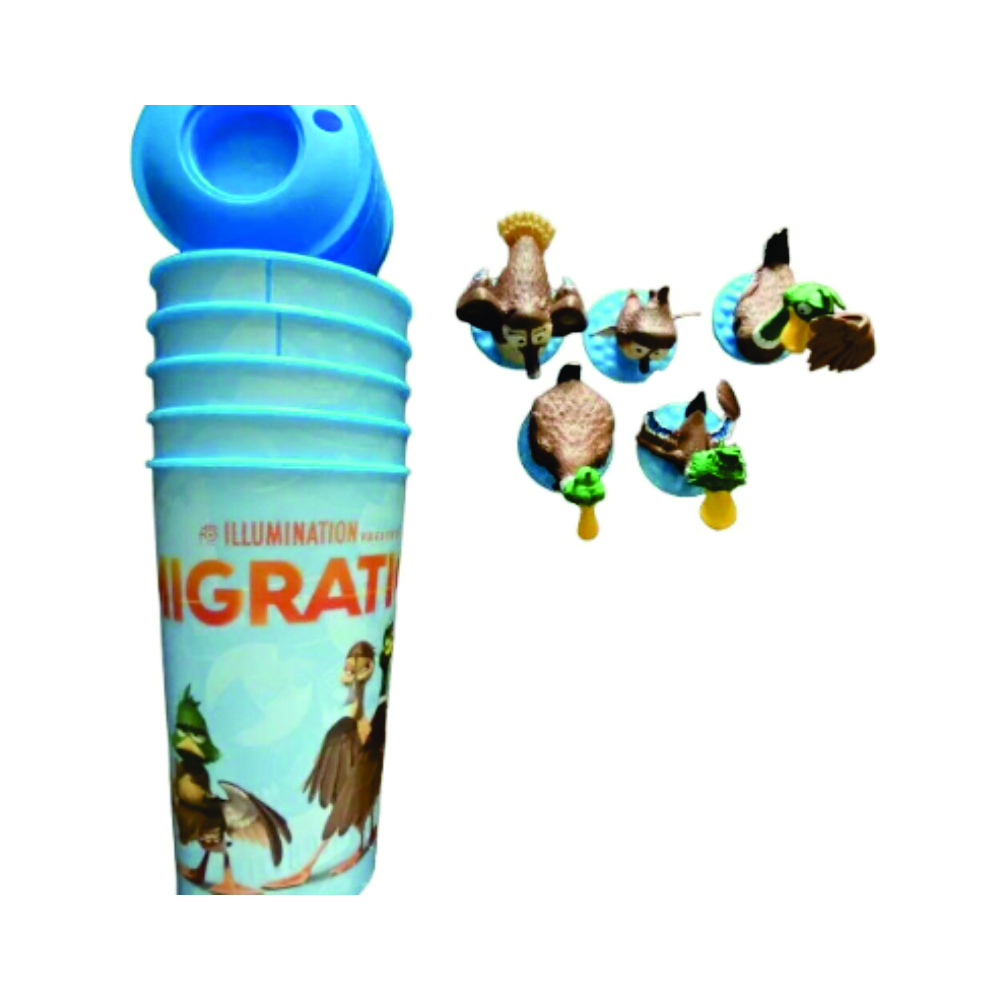 VASO MIGRATION CINEMA PROMO USA EXCLUSIVO SET COMPLETO - 2