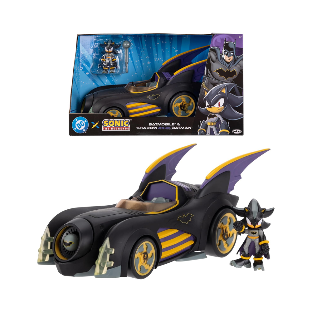 DC X SONIC BATMOBILE SHADOW FIED THE HEDGEHOG - 1