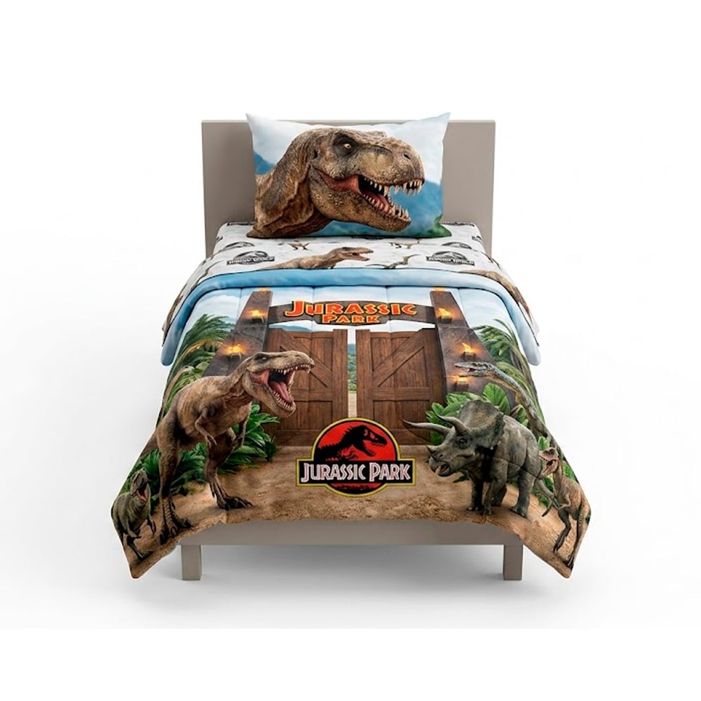 JUEGO DE CAMA JURASSIC WORLD EXCLUSIVO USA 1 5 PLAZA - 1