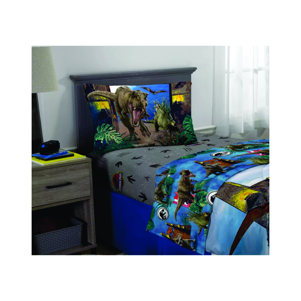 JUEGO DE CAMA JURASSIC WORLD EXCLUSIVO USA 1 5 PLAZA - 4