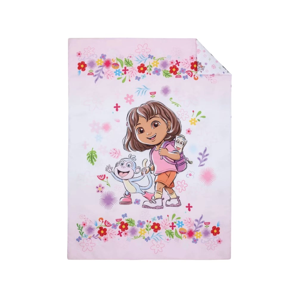 JUEGO DE CAMA INFANTIL DE 4 PIEZAS DORA PINK 1 PLAZA - 3