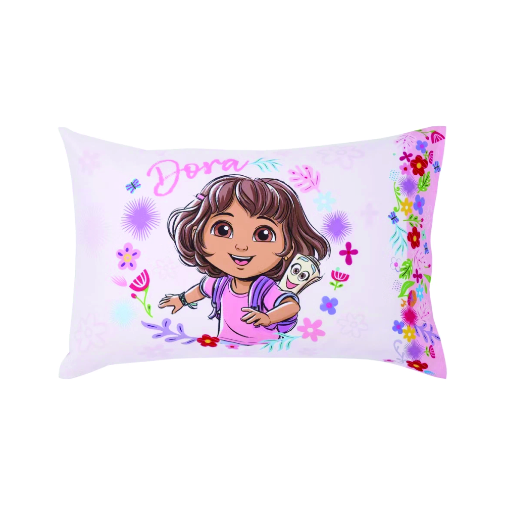 JUEGO DE CAMA INFANTIL DE 4 PIEZAS DORA PINK 1 PLAZA - 5