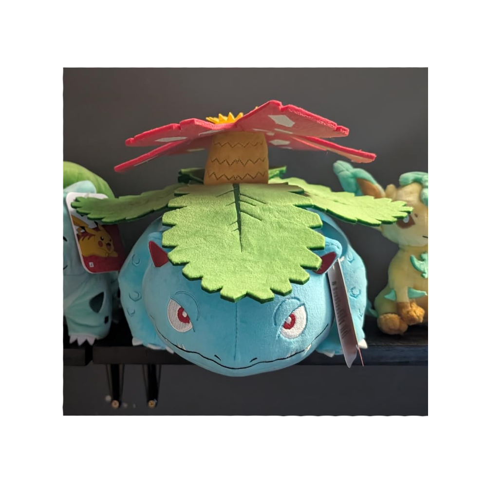 POKEMON PELUCHE VENUSAUR 31CM JAZWARES OFICIAL - 5