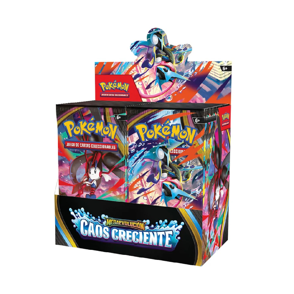 POKEMON TCG CAOS CRECIENTE DISPLAY BOX ESPAÑOL - 1