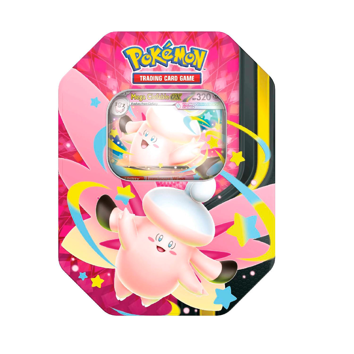 POKEMON TCG MEGA MOONLIGHT TIN MEGA CLEFABLE INGLES - 1