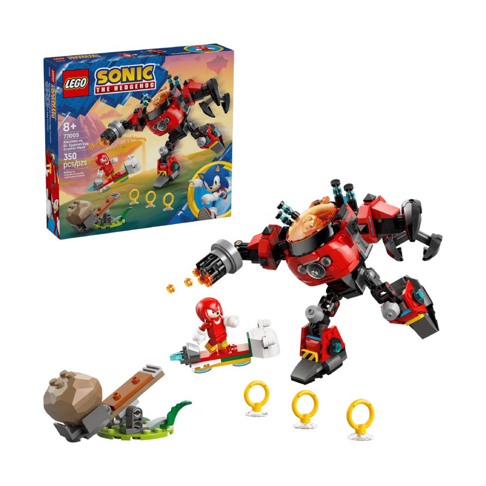 LEGO SONIC THE HEDGEHOG KNUCKLES VS DR EGGMAN EGG 77005 - 1