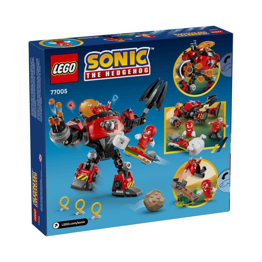 LEGO SONIC THE HEDGEHOG KNUCKLES VS DR EGGMAN EGG 77005 - 6
