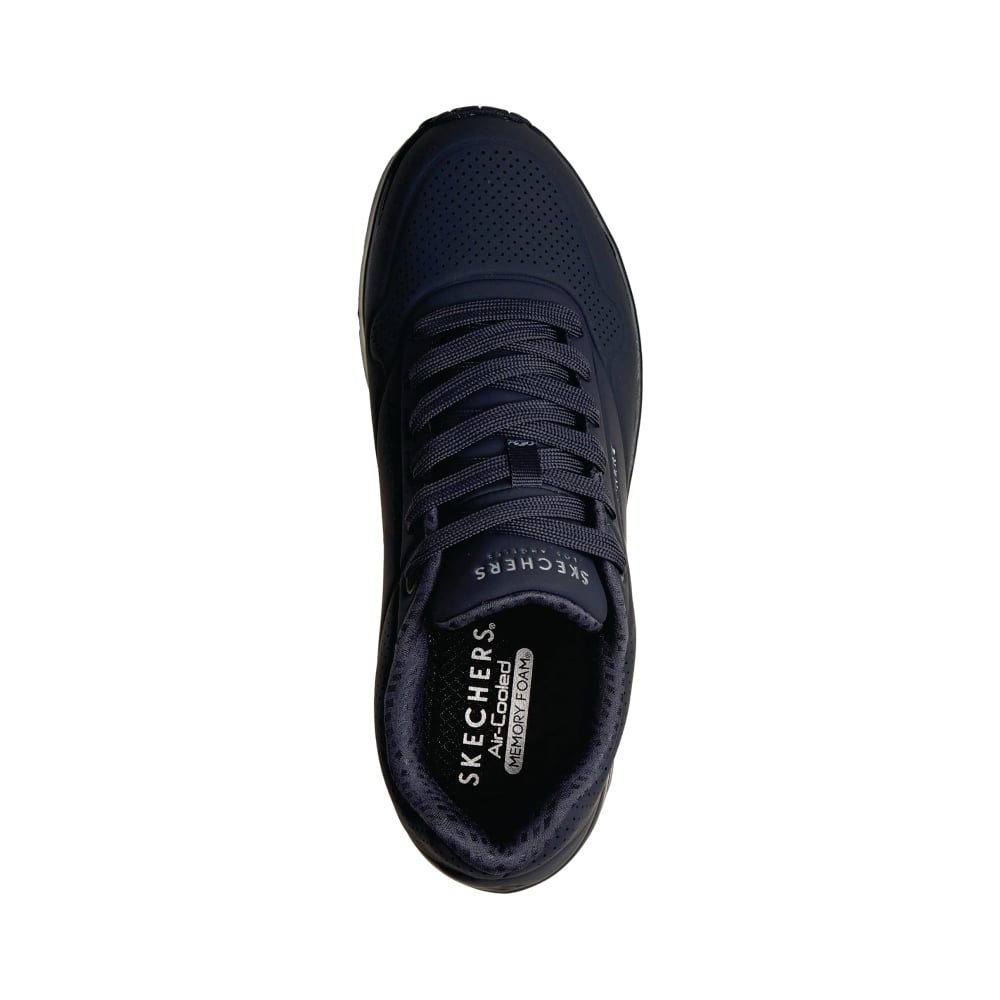 ZAPATILLA HOMBRE SKECHERS DARK NAVY TALLA 9 5 HORMA ANCHA - 4