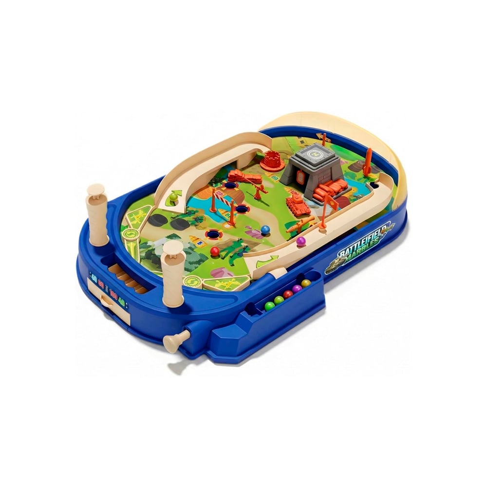 BATTLE PINBALL MACHINE TABLETOP ARCADE GAME - 1