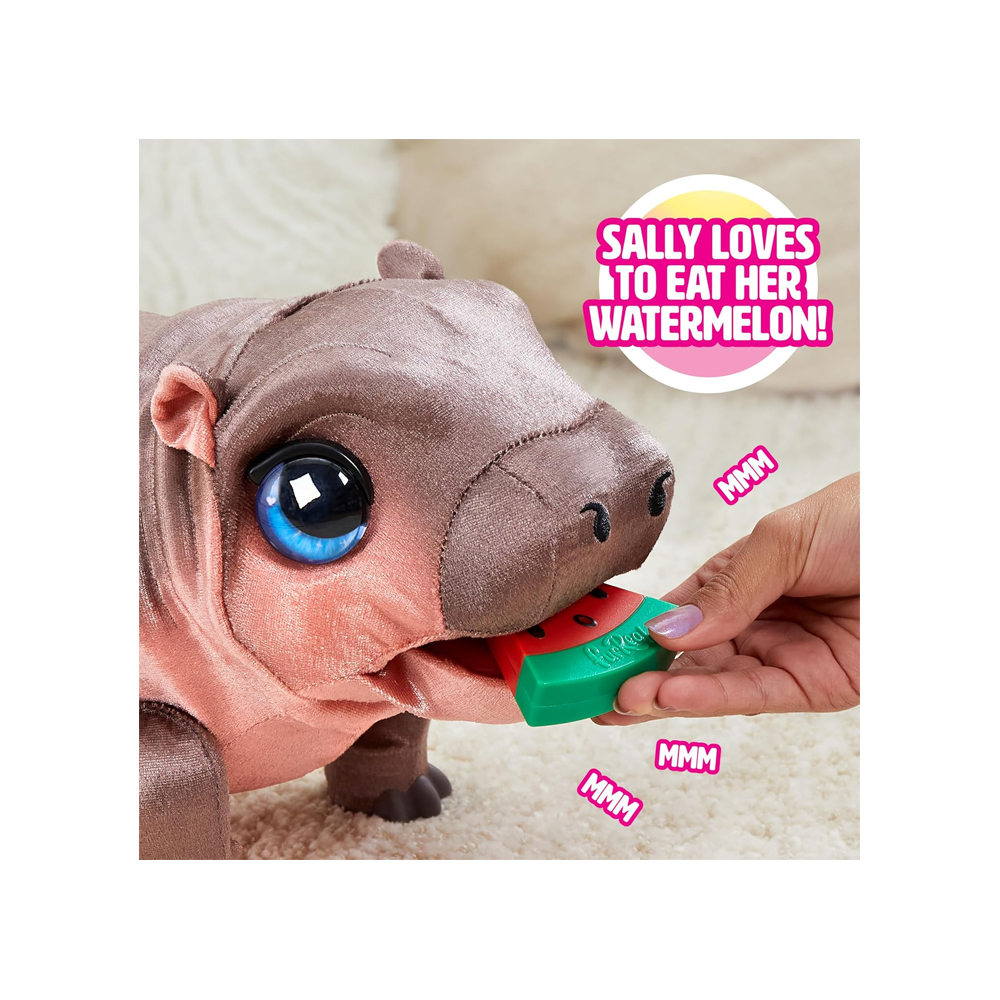 FURREAL SALLY THE SILLY HIPPO BY JUST PLAY - 4