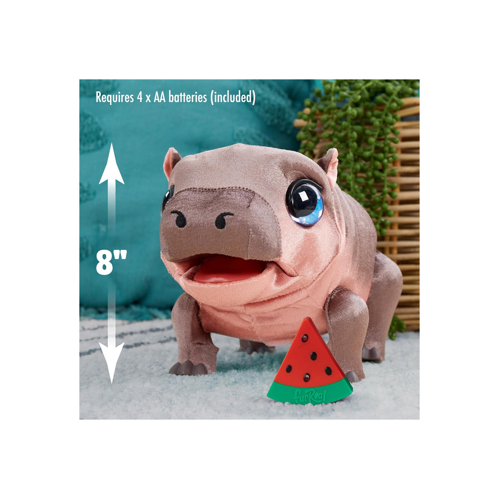FURREAL SALLY THE SILLY HIPPO BY JUST PLAY - 5